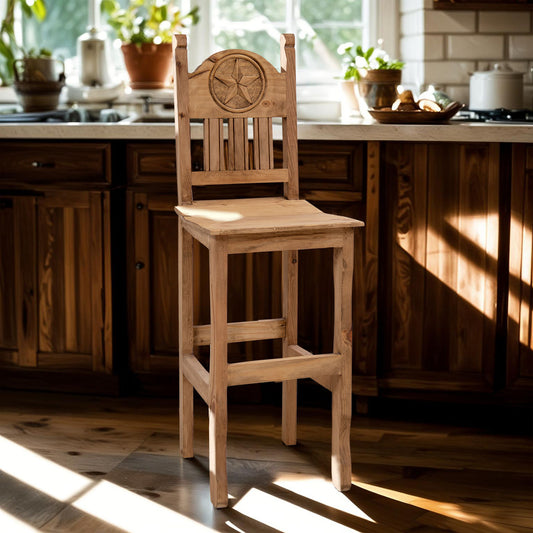 Clarence Honey Starred Barstools