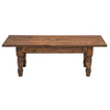 Brown Gathering Bench - 49 Inch