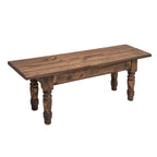 Brown Gathering Bench - 49 Inch