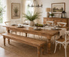 Brown Gathering Bench - 73 Inch