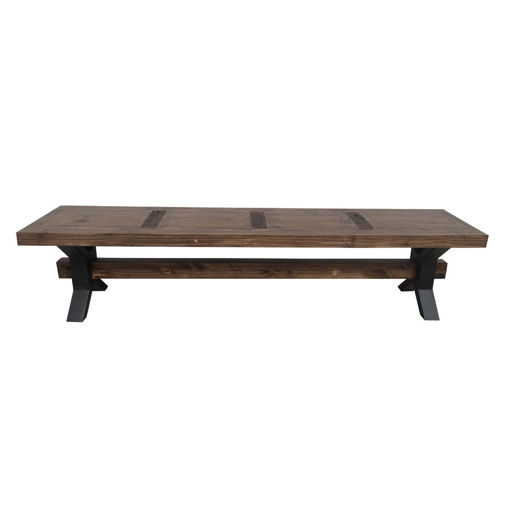 Lakeshore Walnut Bench - 6 Foot