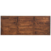 Saloon Bar with Footrail - Brown