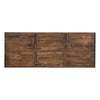 Saloon Bar with Footrail - Brown