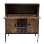 Lakeshore Walnut Wine Cabinet