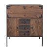 Lakeshore Walnut Wine Cabinet