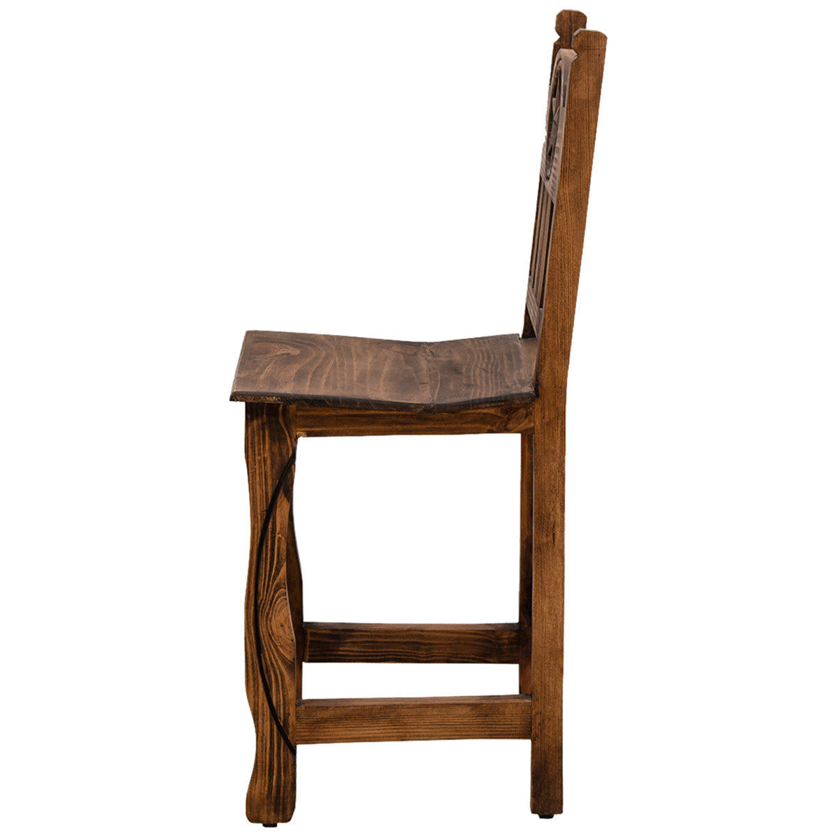 Clarence Starred Brown Barstools