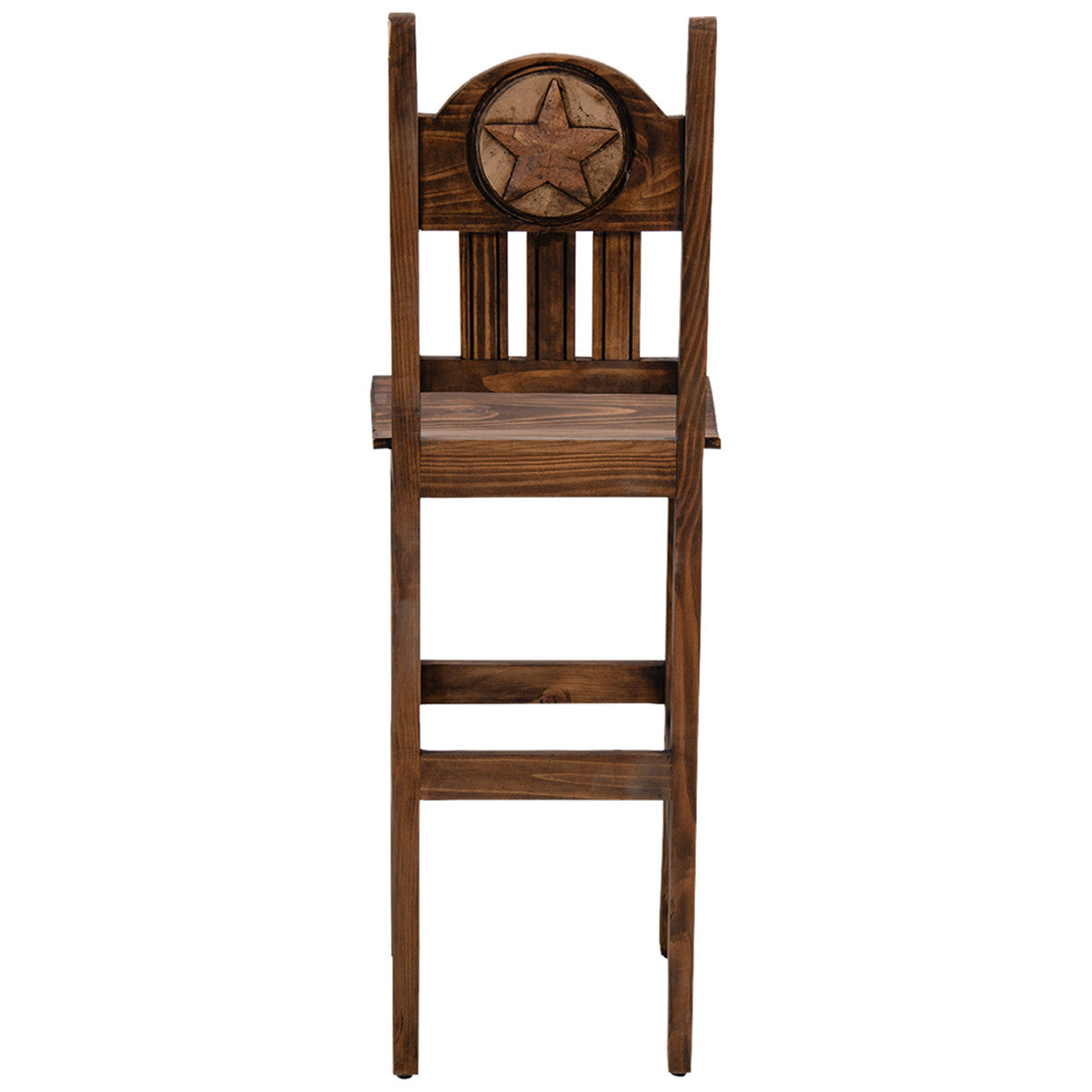 Clarence Stone Starred Brown Barstools
