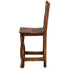 Clarence Starred Brown Barstool - 30 Inch