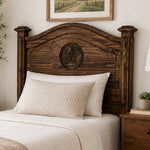 Frankie Star Brown Headboard - Twin