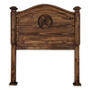 Frankie Star Brown Headboard - Twin