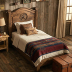 Frankie Star Brown Headboard - Twin