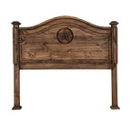 Frankie Star Brown Headboard - Queen