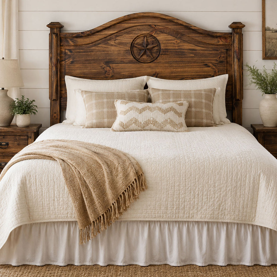 Frankie Star Brown Headboard - Full