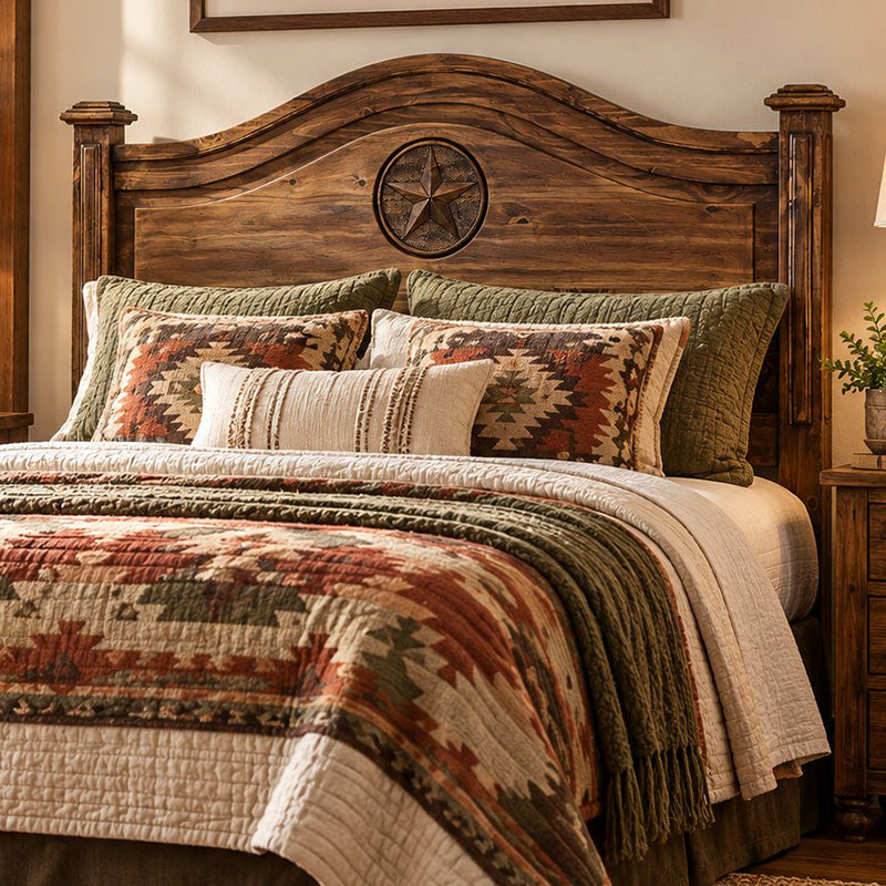 Frankie Star Brown Headboard - Full
