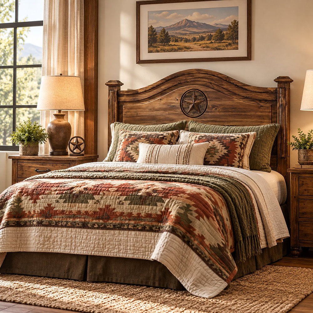 Frankie Star Brown Headboard - Full