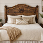 Frankie Star Brown Headboard - Queen