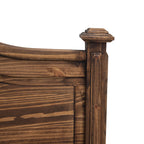 Frankie Star Brown Headboard - Queen