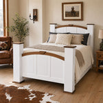 Royal Desert White Bed - Queen