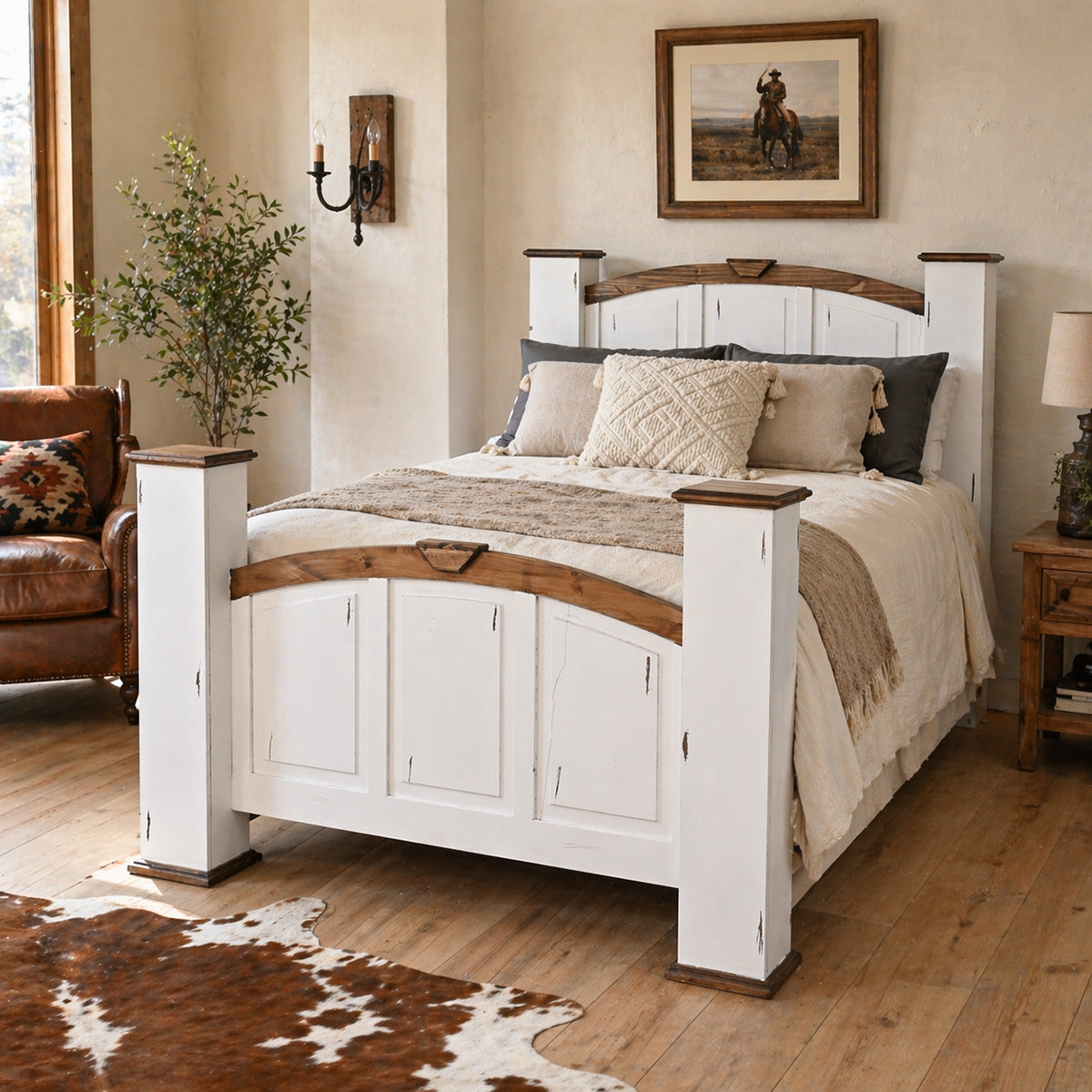 Royal Desert White Bed - King