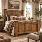 Manor Brown Bed - King