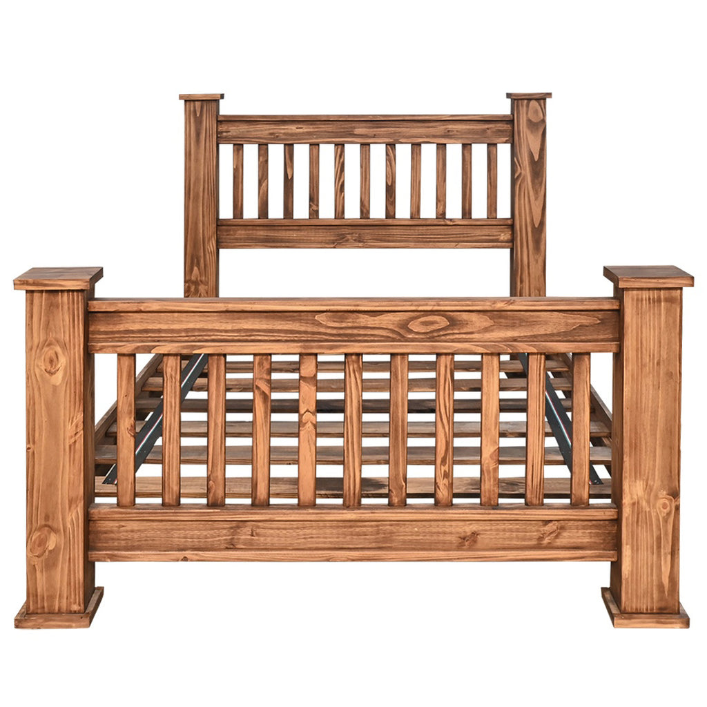 Royal Journey Brown Bed - Queen