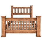 Royal Journey Brown Bed - Queen