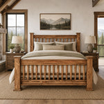 Royal Journey Brown Bed - King