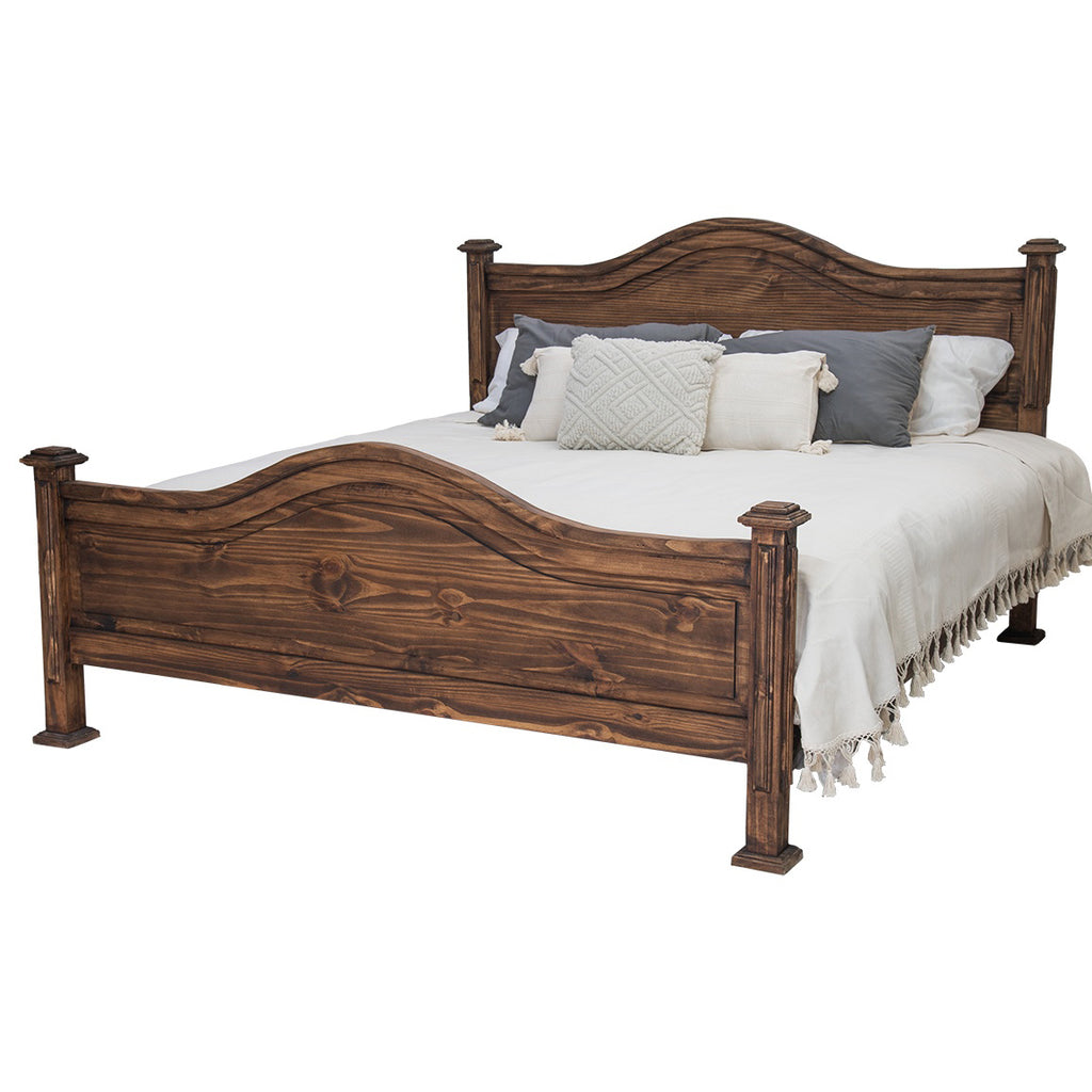 Frankie Brown Bed - Queen