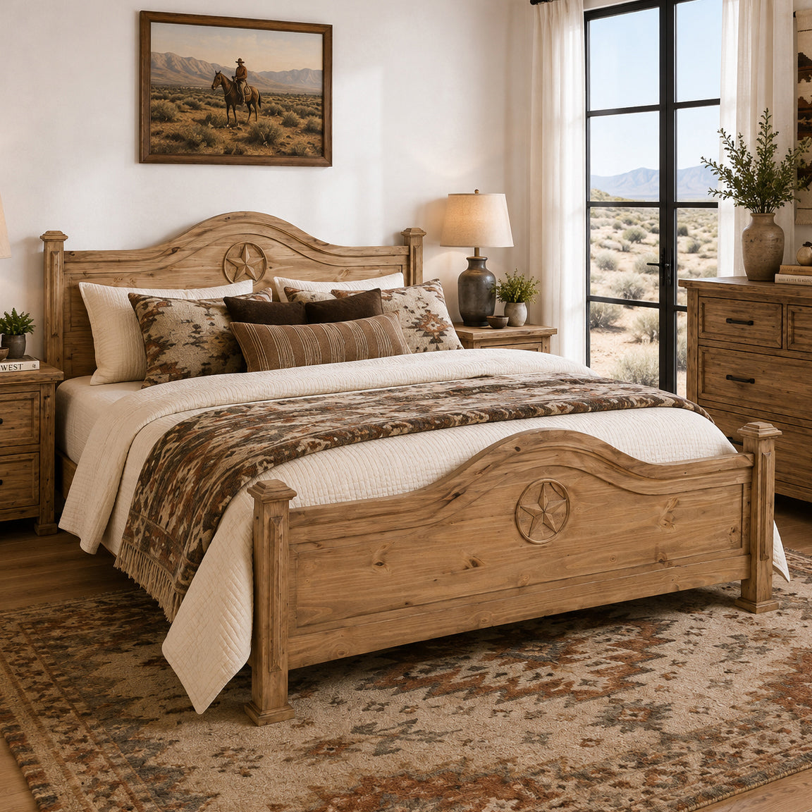 Frankie Star Honey Bed - King