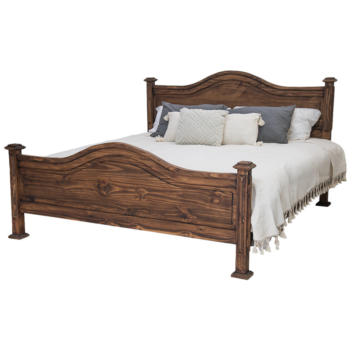 Frankie Brown Bed - King