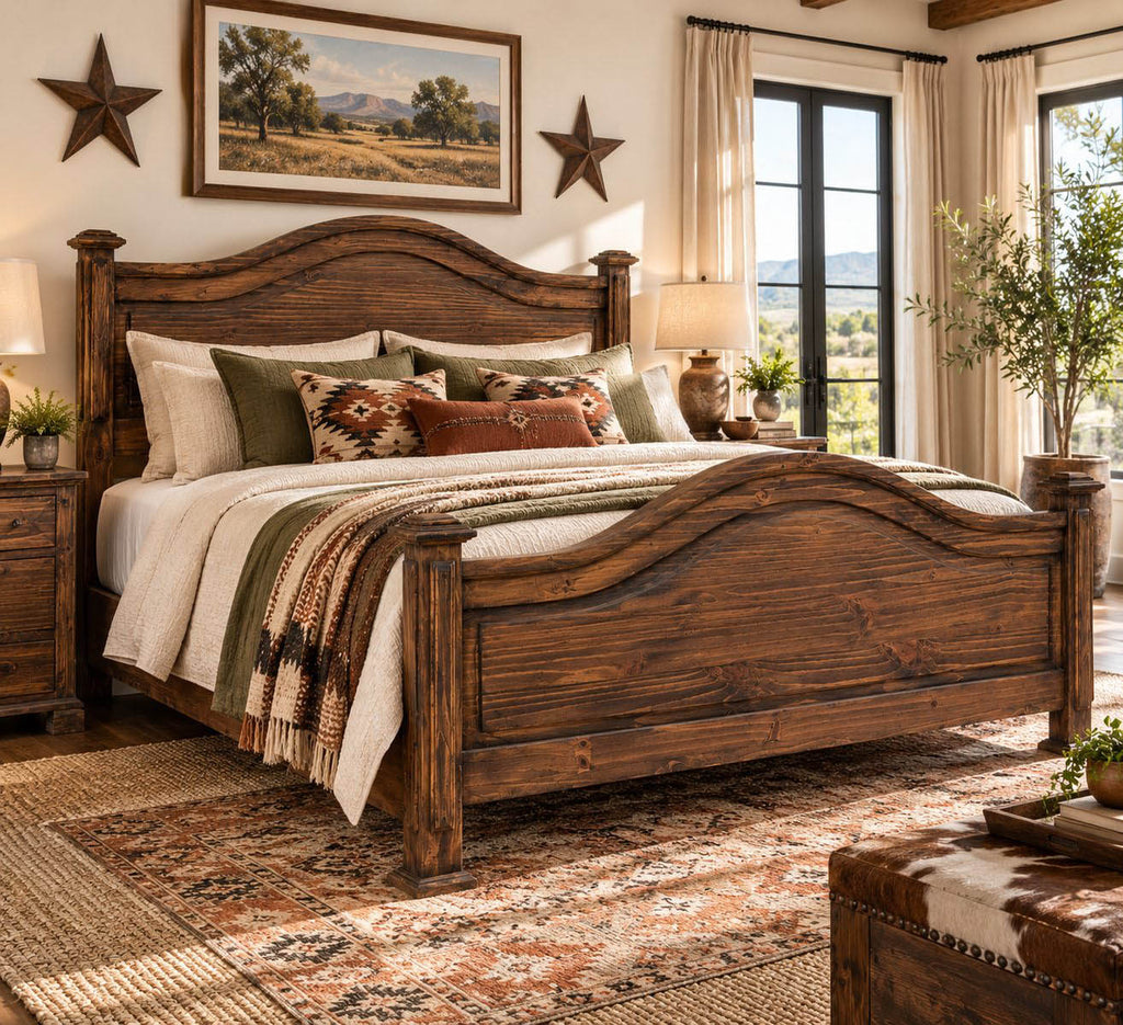 Frankie Brown Bed - Full