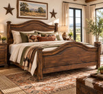 Frankie Brown Bed - Full