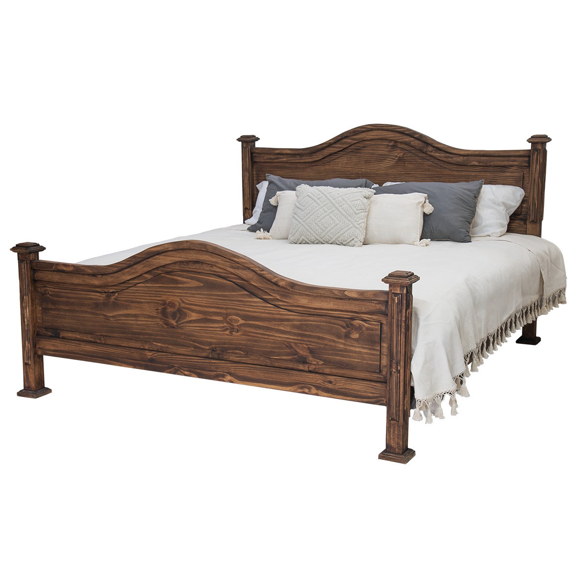 Frankie Brown Bed - King