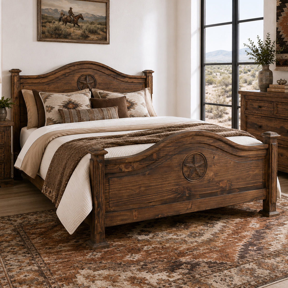 Frankie Star Brown Bed - Twin