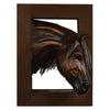 Gentle Copper Right Facing Horse Wall Sculpture