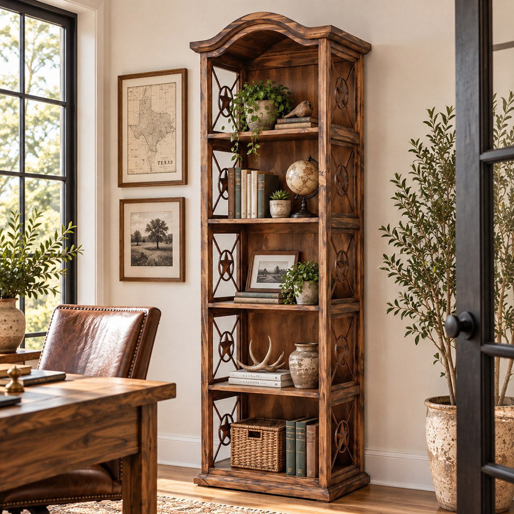 Patriot Brown Bookcase - 24 Inch