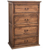 Frankie Brown 4-Drawer Chest