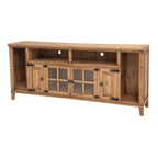 Natural Chambers TV Stand - 84 Inch