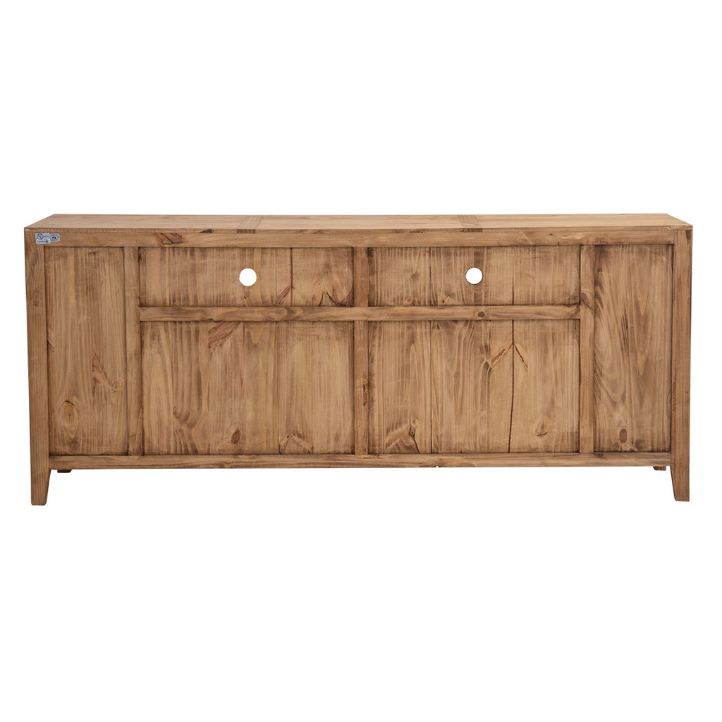 Natural Chambers TV Stand - 84 Inch