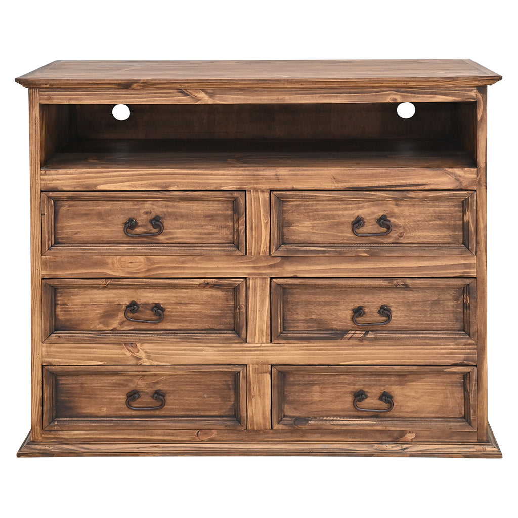 Manor Brown Media Chest