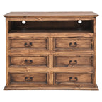 Manor Brown Media Chest