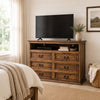 Manor Brown Media Chest