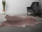 Brown Specked Cowhide Rug - Medium