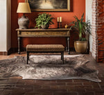 Sand Brindle Cowhide Rug - Medium