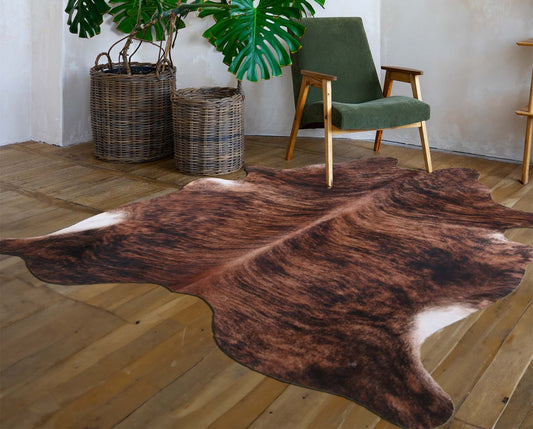 Brown Brindle Cowhide Rugs