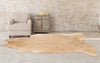 Sand Cowhide Rug - Medium