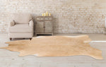 Sand Cowhide Rug - Medium