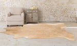 Sand Cowhide Rug - Large