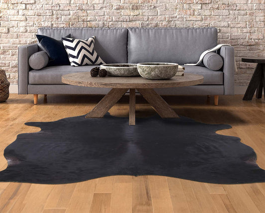 Black Cowhide Rugs