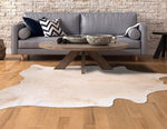 Tan Cowhide Rug - Medium